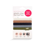 ORGANIC FLAT HAIR TIES-CLASSIC