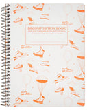 DECOMPOSITION BOOK 9.75'' X 8'' SPIRAL BOUND