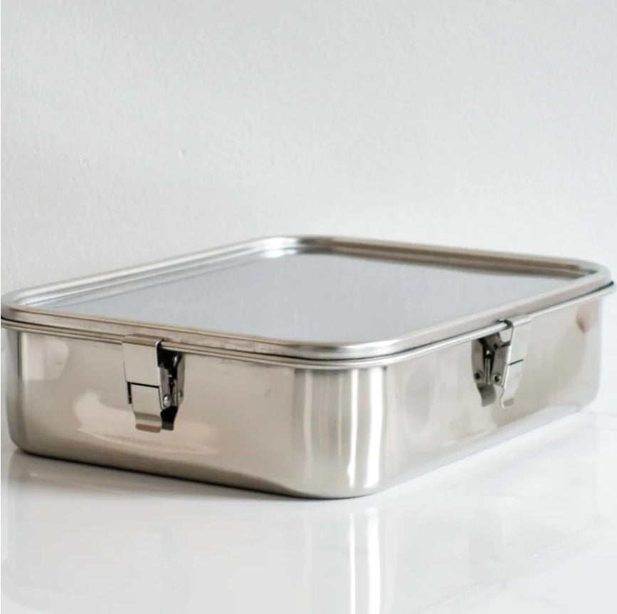 Dalcini Stainless Stainless Steel Bistro Lunch Box