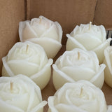 ROSE BEESWAX CANDLE-LARGE