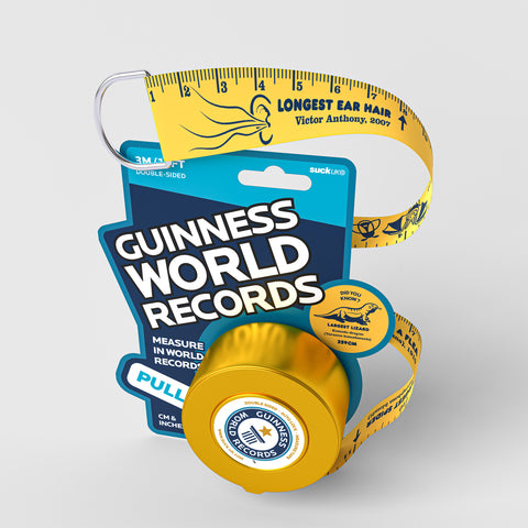 GUINESS WORLD RECORD TAPE MEASURE