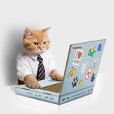 CAT LAPTOP SCRATCH PAD