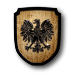 WOODEN PLAY KNIGHT'S SHIELDS EAGLE