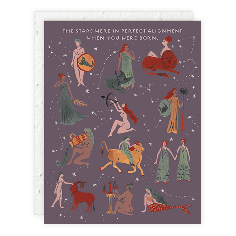 ASTROLOGICAL BIRTHDAY CARD