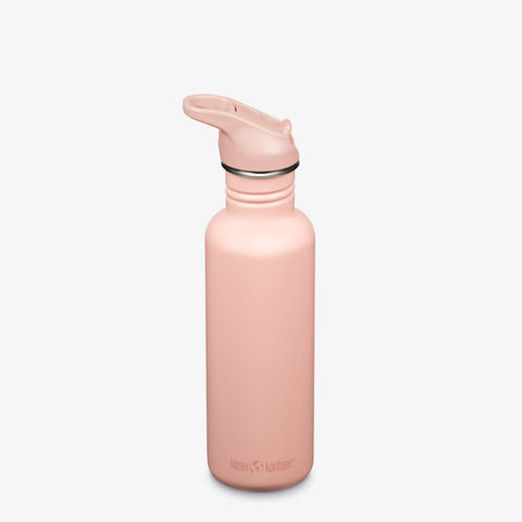 KLEAN KANTEEN 27oz FLIP SPORT-PEACH PARFAIT