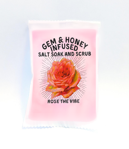 SALT SOAK/SCRUB-ROSE THE VIBE