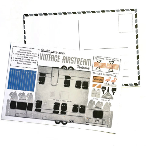 BUILD YOUR OWN AIRSTREAM POSTCARD