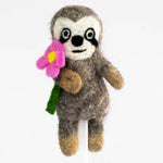 SLOTH FINGER PUPPET