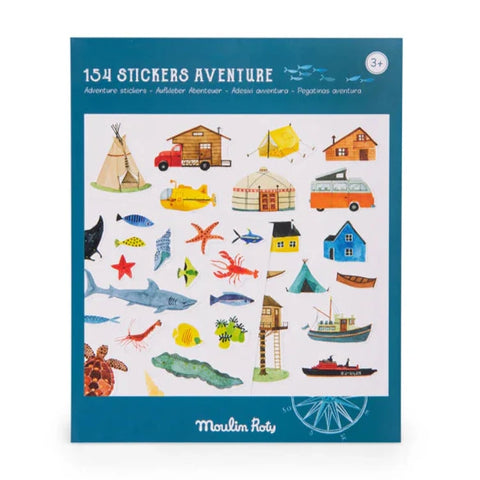 L'EXPLORATEUR- ADVENTURE STICKERS