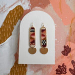 MARRAKESH EARRINGS-RUST