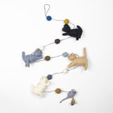 CAT FELT GARLAND