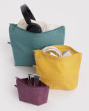 BAGGU GO POUCH SET-JEWEL MIX