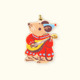PHOEBE WAHL MOUSE ORNAMENT