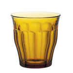 LE PICARDIES GLASS TUMBLER - 6PK AMBER