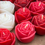 ROSE BEESWAX CANDLE-SMALL