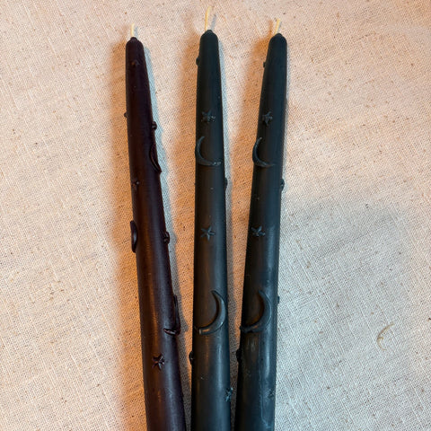 MOON & STARS BEESWAX TAPER