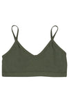 BRALETTE OLIVE GREEN