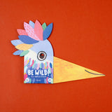 MASK & STICKERS-BIRD