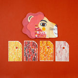 MASK & STICKERS-LION