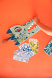 MASK & STICKERS-CROCODILE