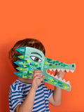 MASK & STICKERS-CROCODILE