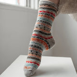 ALPACA SOCKS-MULTI GREY