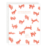 NEW SNUGGLE BUNNY CARD