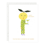 YUZU MARTINI BIRTHDAY CARD