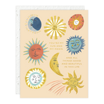SUN MOON LOVE CARD