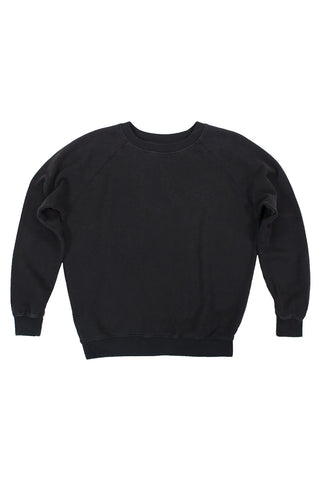 BONFIRE RAGLAN SWEATSHIRT BLACK