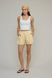 CABANA SHORT-SUNBLEACED YELLOW
