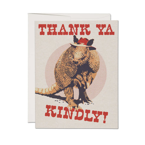 THANK YA KINDLY CARD