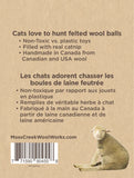 CATNIP INFUSED WOOL BALL SET