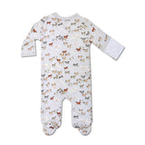 WILD HORSES FOOTED SLEEPER-6-9 MOS