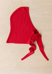 MERINO HOOD IN RED