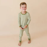 PARADE MY JAMMIES-STRIPED OLIVE