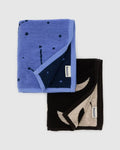 BAGGU HAND TOWEL SET NIGHT SKY