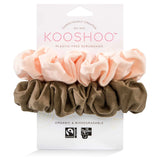 SCRUNCHIES-BLUSH WALNUT