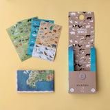 ANIMAL WORLD STICKERS & POSTER