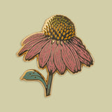 PURPLE CORN FLOWER ENAMEL PIN