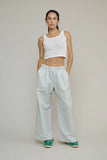 MESH SPORT TANK WASHED WHITE