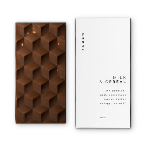KARAT MILK & CEREAL CHOCOLATE BAR