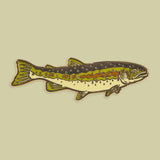 STEELHEAD TROUT ENAMEL PIN