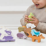 WOODLAND STACKING ANIMALS