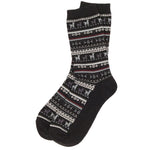 ALPACA SOCKS-BLACK