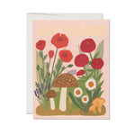 MUSHROOM BIRTHDAY CARD