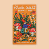 STRAWBERRY GNOME ENAMEL PIN