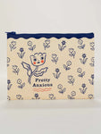 BLUE Q ZIPPER POUCH