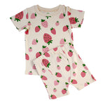 PARADE SUMMER PAJAMAS-STRAWBERRIES