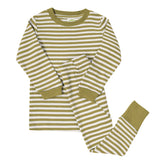 PARADE MY JAMMIES-STRIPED OLIVE